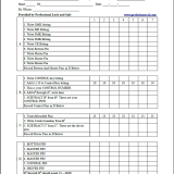 Core Cylinders Work Sheet